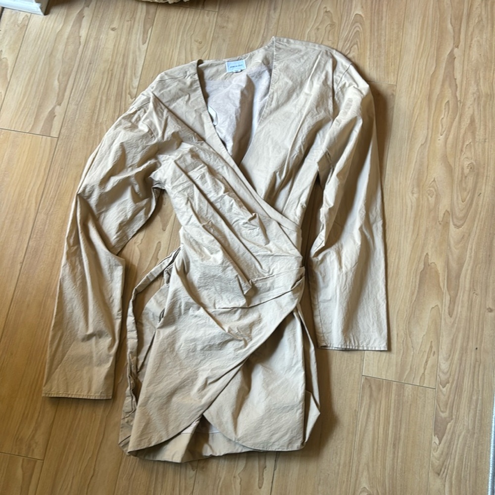 Song of style tan dress
